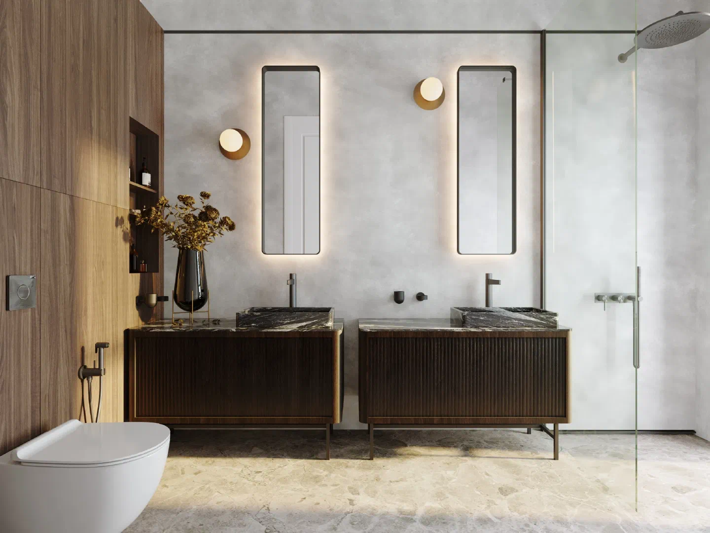 Bathroom design with an interior architect